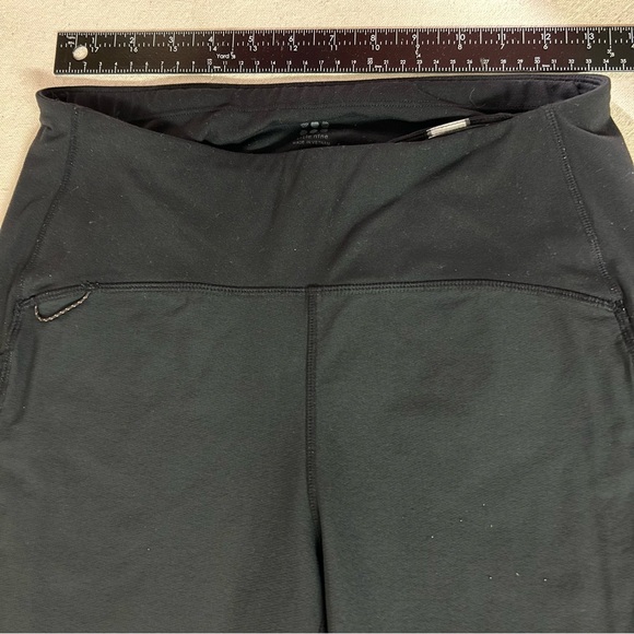 Title Nine Hybrid Hiking Leggings Womens Medium Black Nylon - Picture 11 of 14